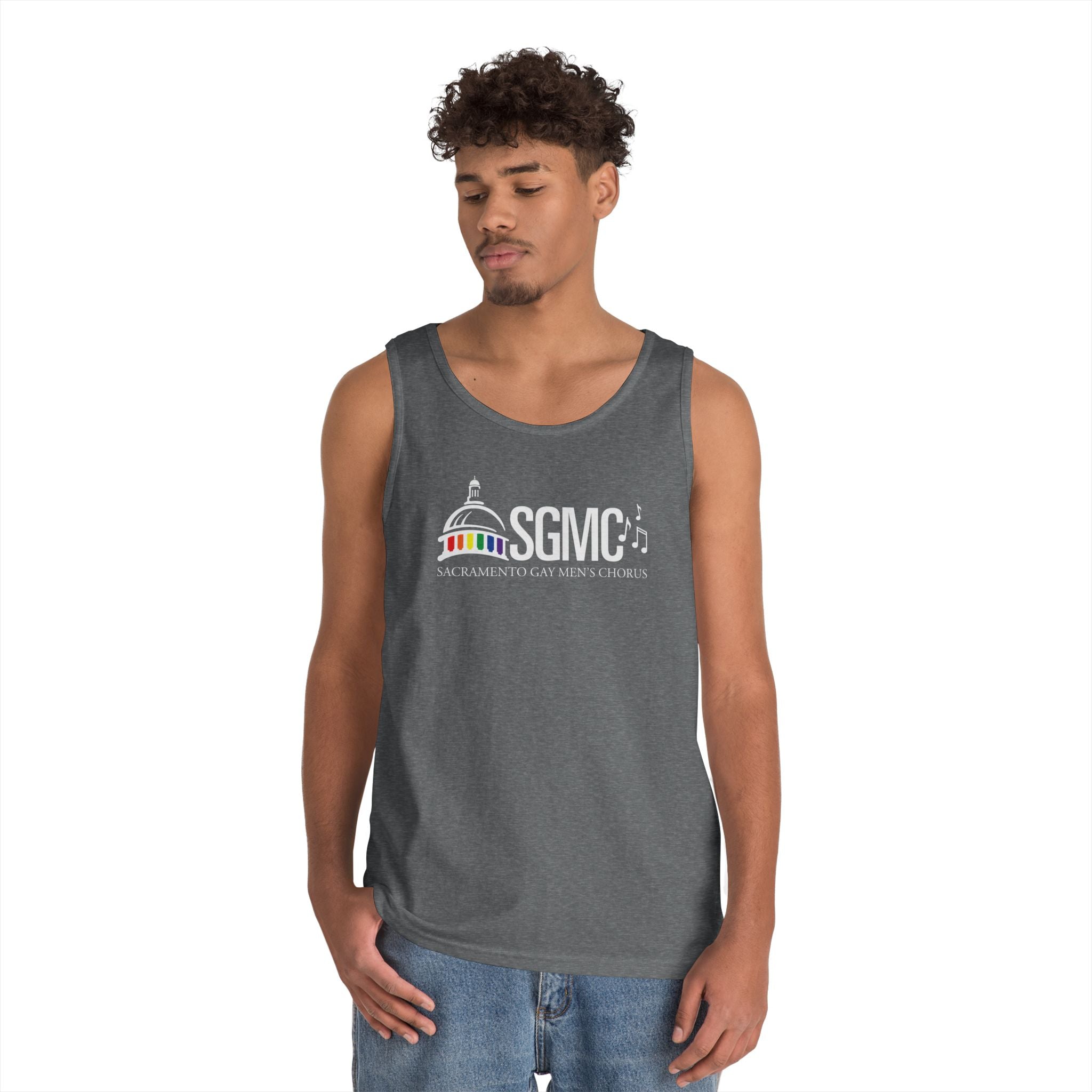 SGMC Rainbow Dome Tank Top — LGBTQ+ Pride Capitol Tee