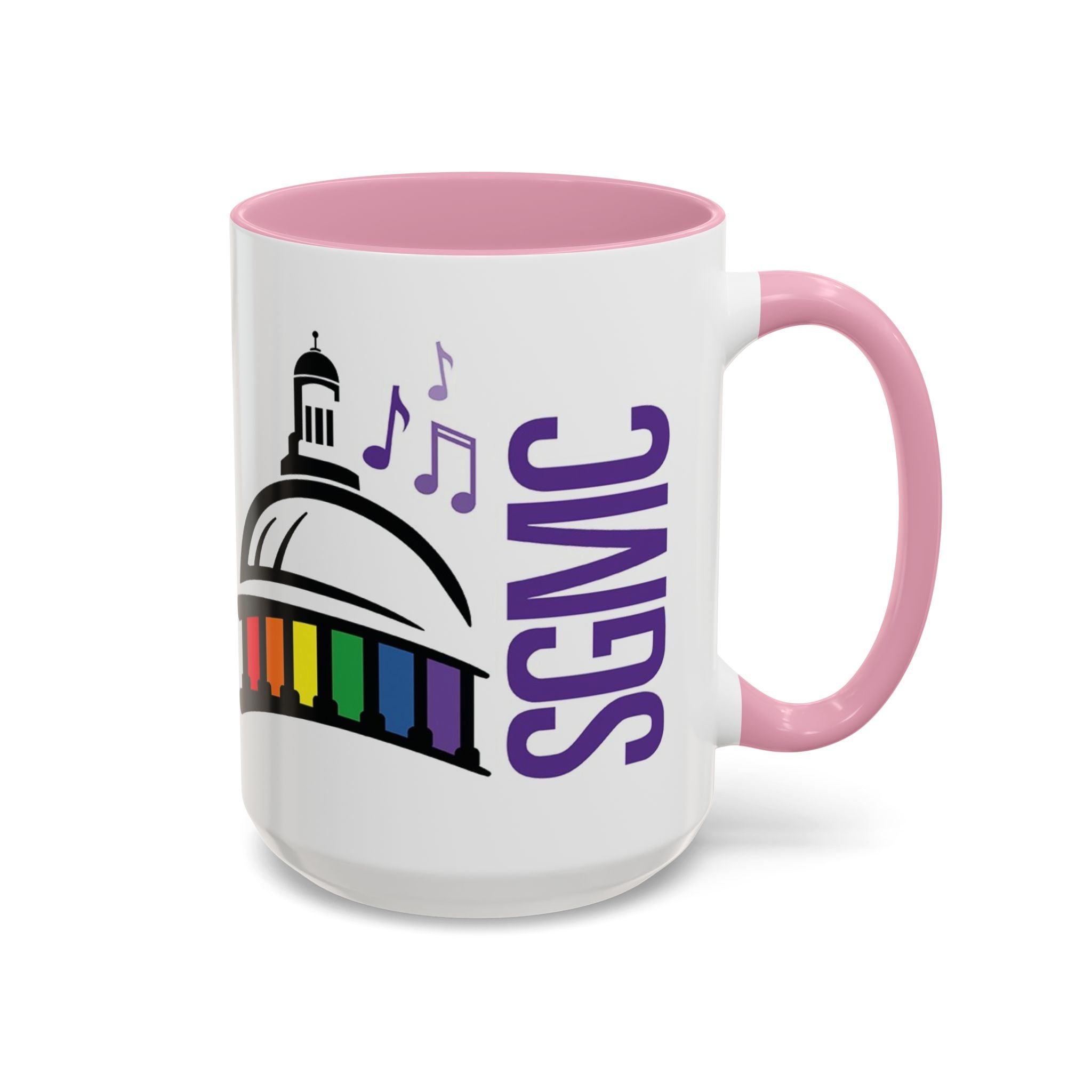 SGMC  Mug – Music Notes Ceramic Coffee Cup (11oz/15oz)