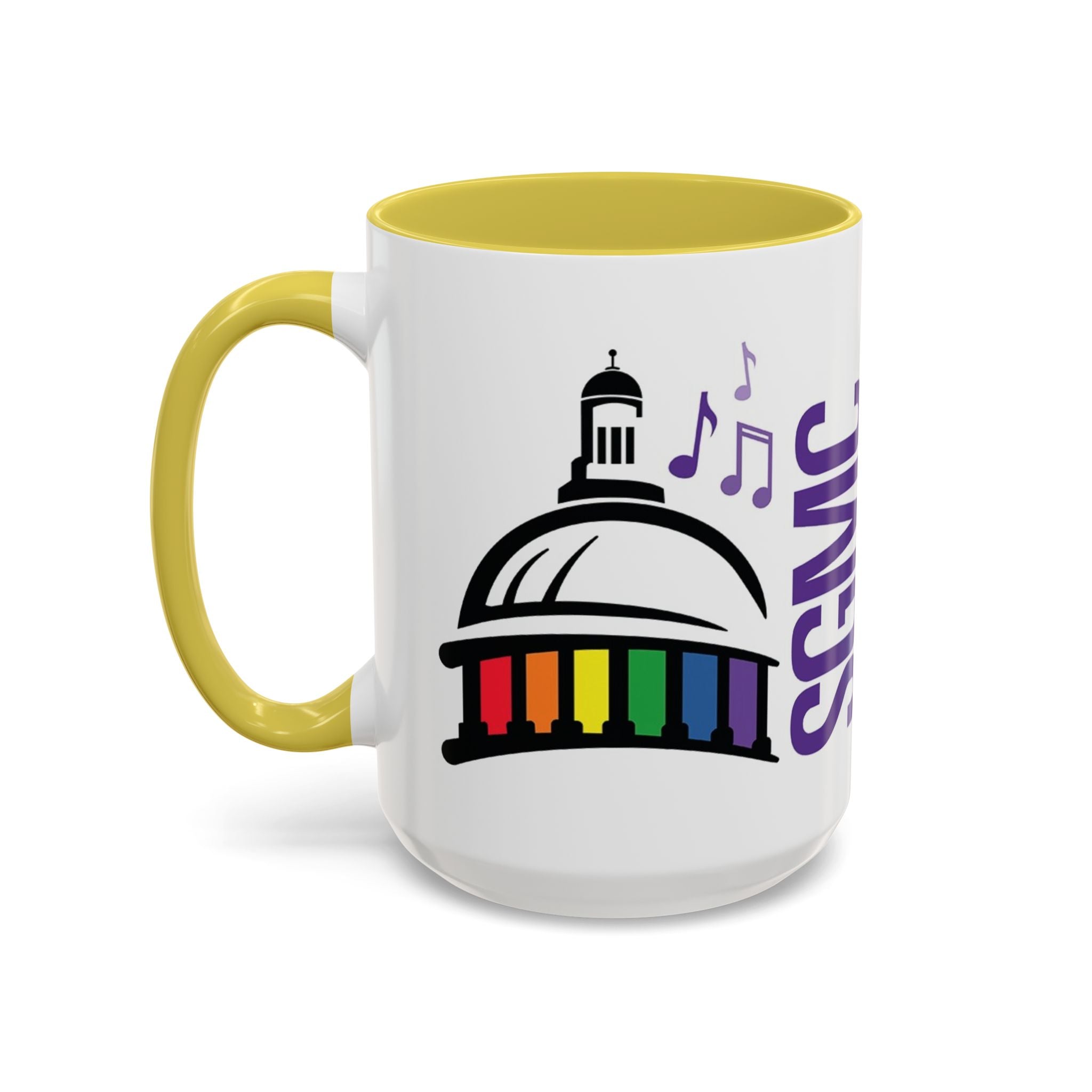 SGMC  Mug – Music Notes Ceramic Coffee Cup (11oz/15oz)