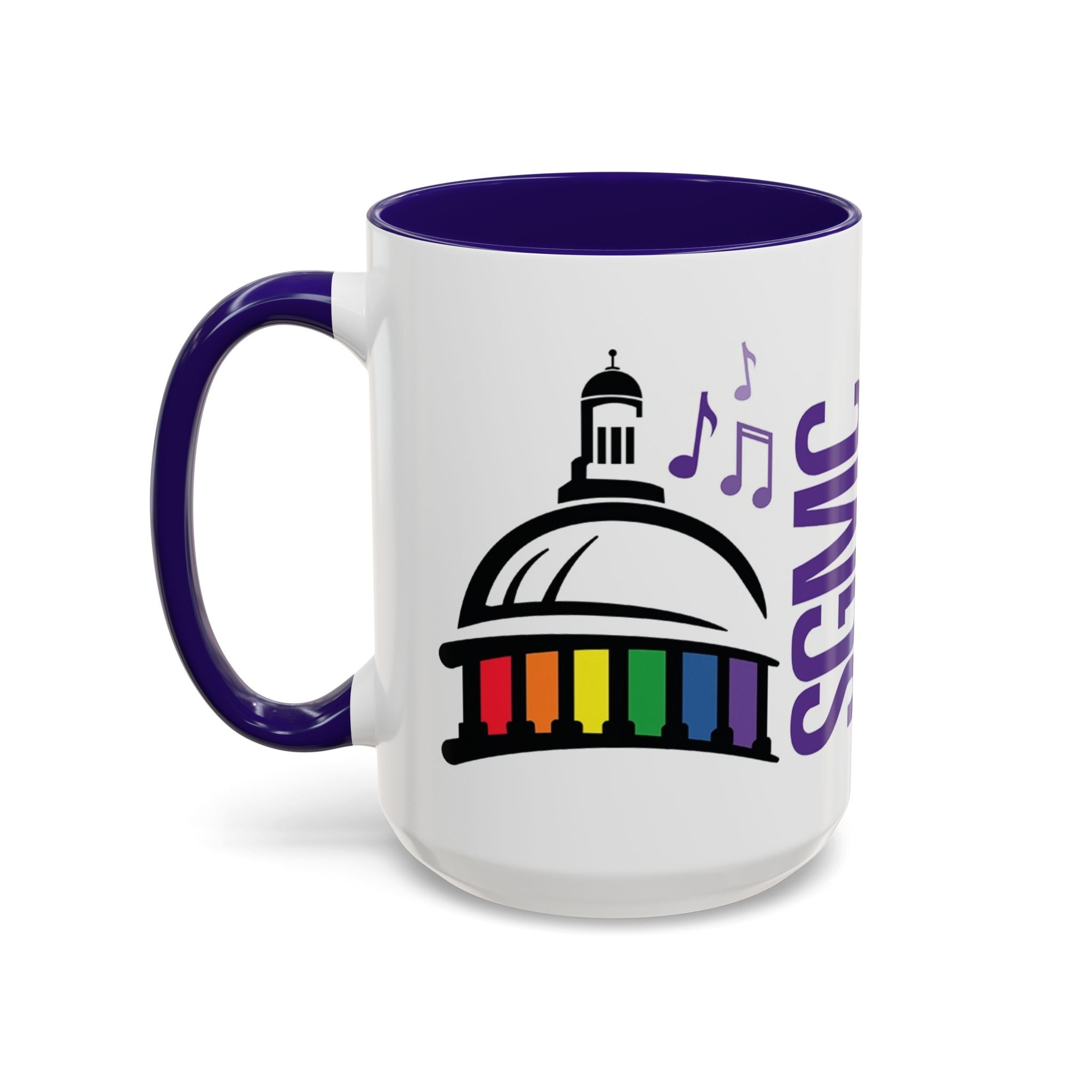 SGMC  Mug – Music Notes Ceramic Coffee Cup (11oz/15oz)