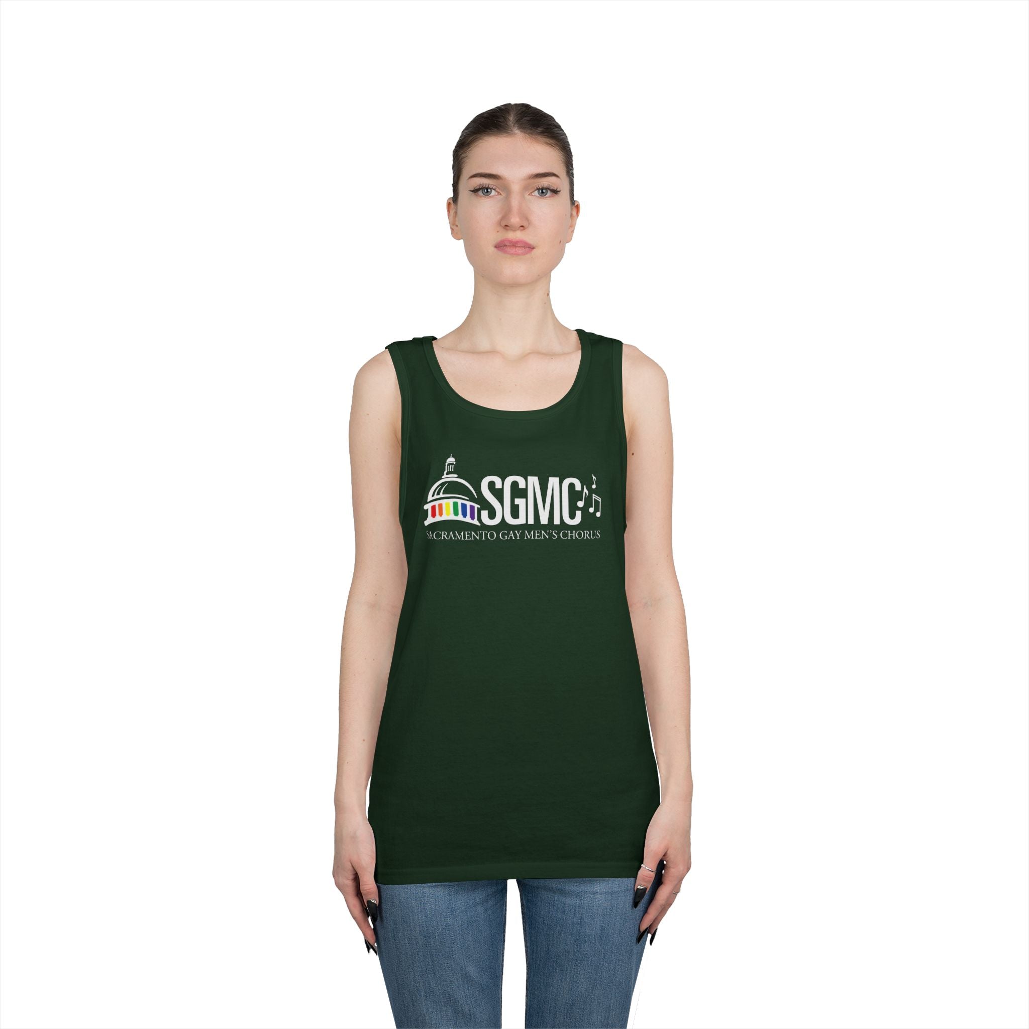SGMC Rainbow Dome Tank Top — LGBTQ+ Pride Capitol Tee