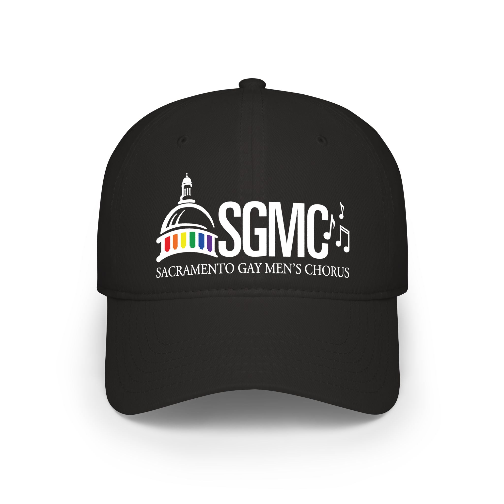 SGMC Logo Baseball Cap – Low Profile Red Hat for Musicians & Choir Supporters