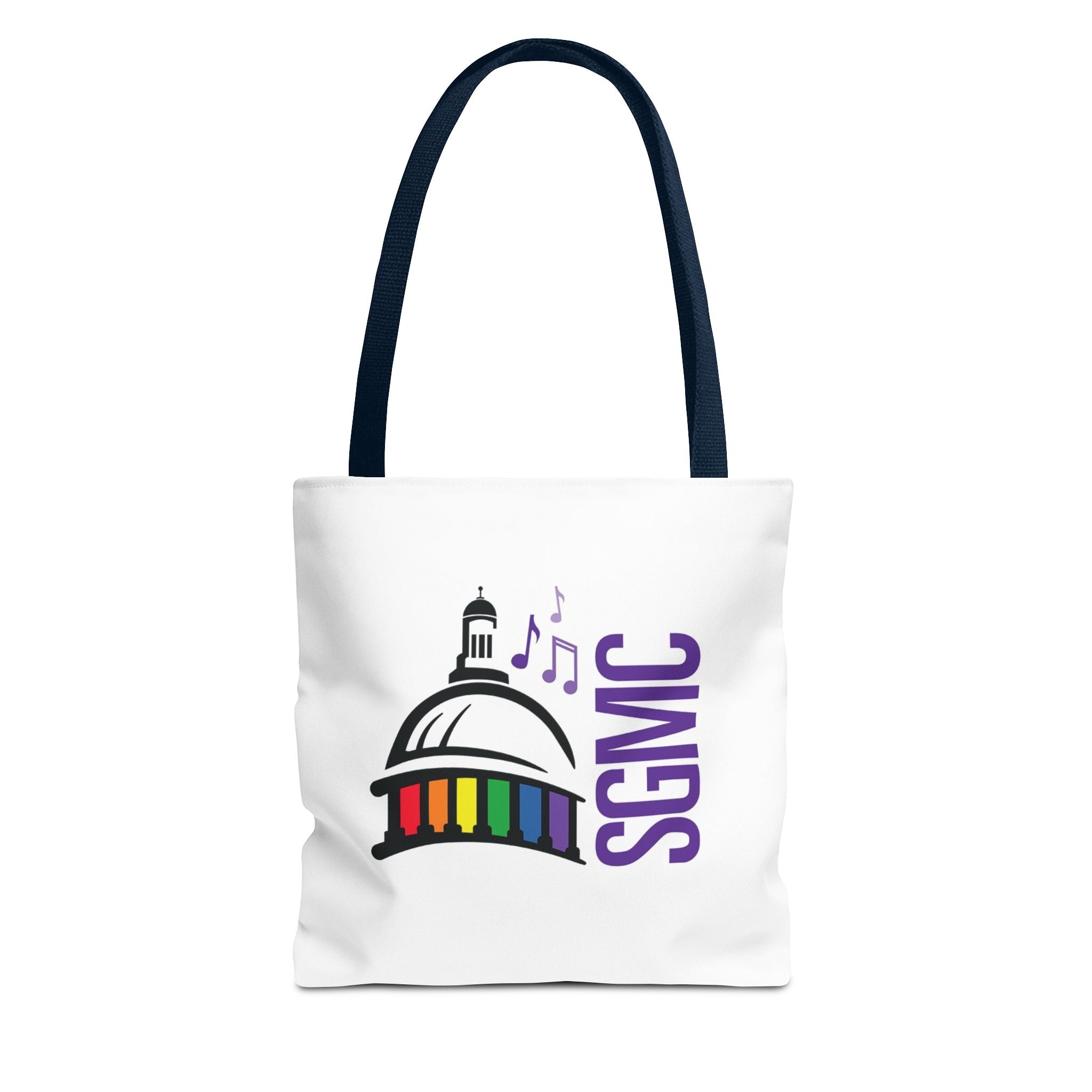 SGMC Rainbow Capitol Tote Bag – Music & Pride Canvas Tote