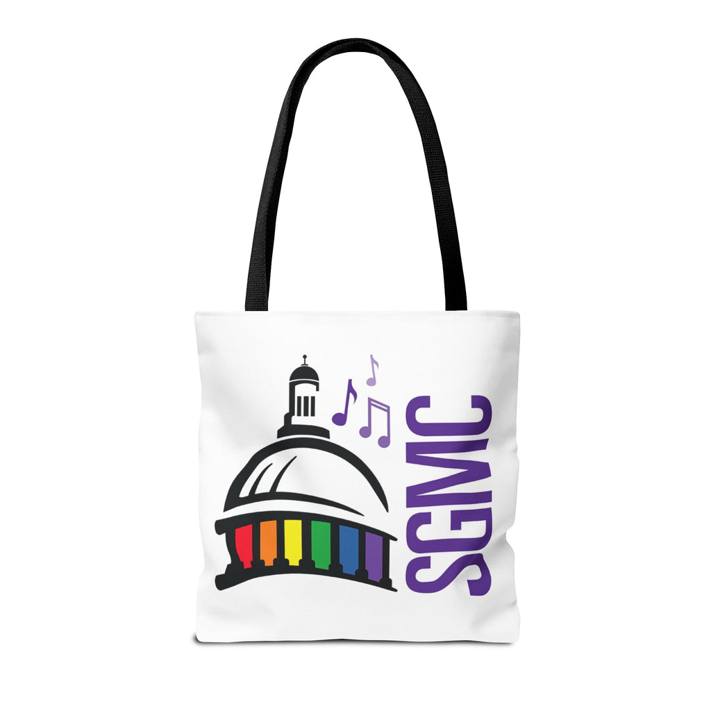 SGMC Rainbow Capitol Tote Bag – Music Notes Pride Tote