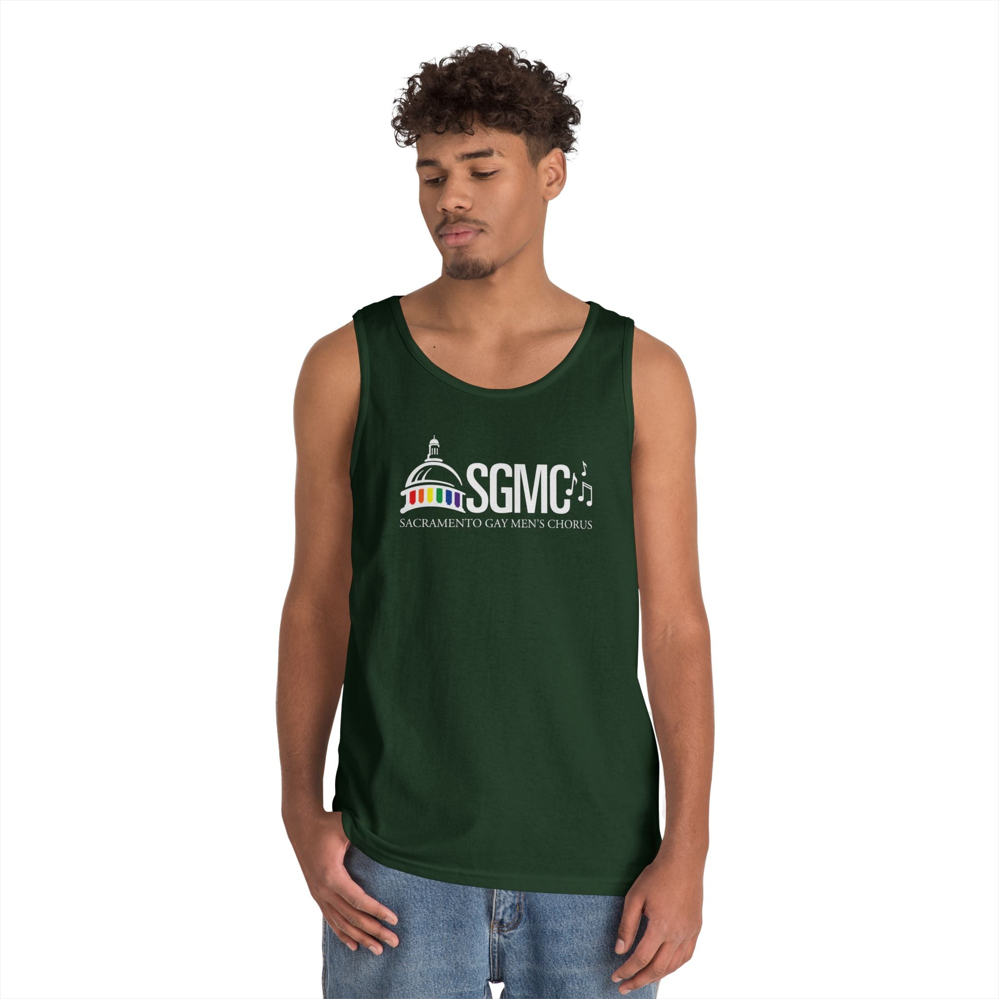 SGMC Rainbow Dome Tank Top — LGBTQ+ Pride Capitol Tee