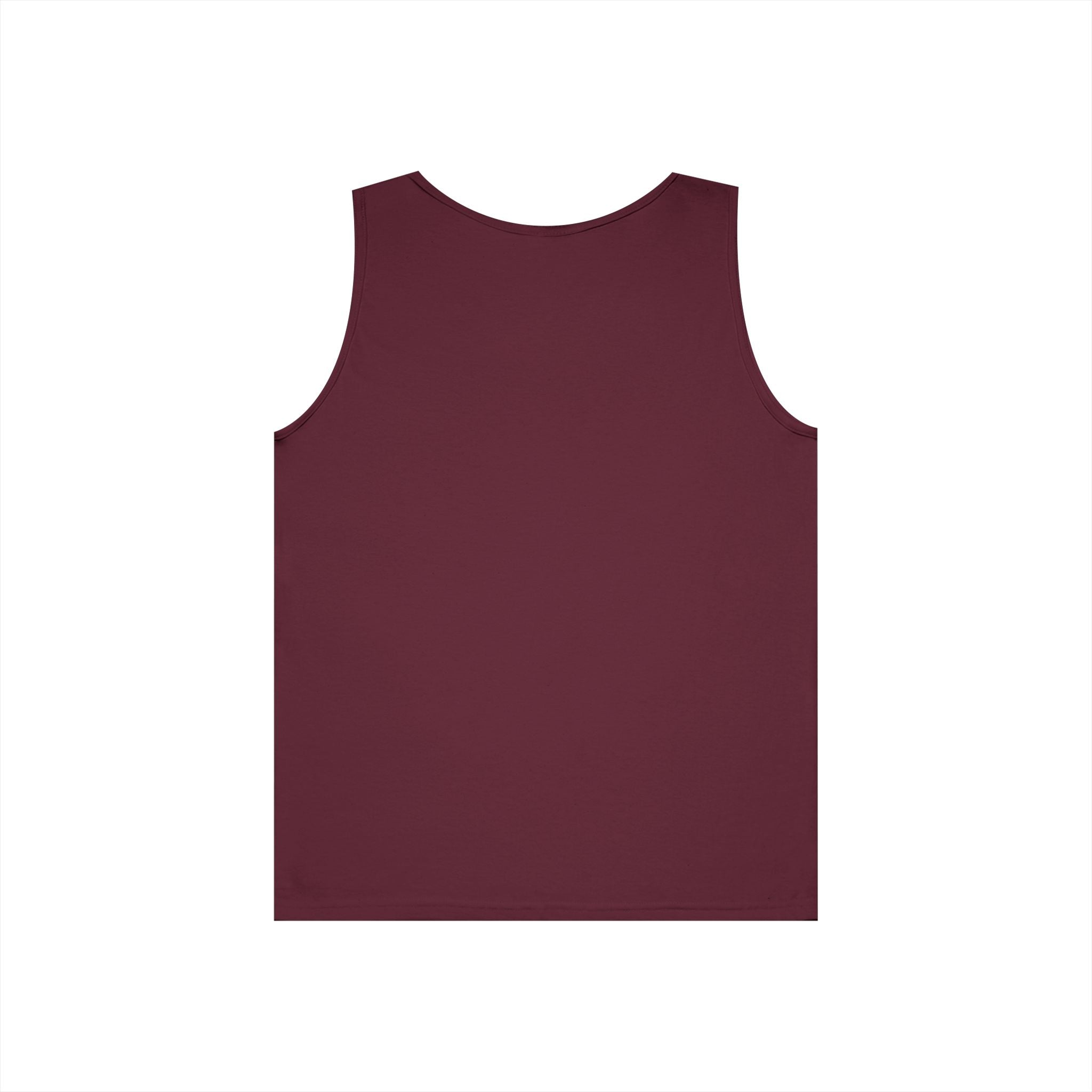 Back of Maroon Tank Top