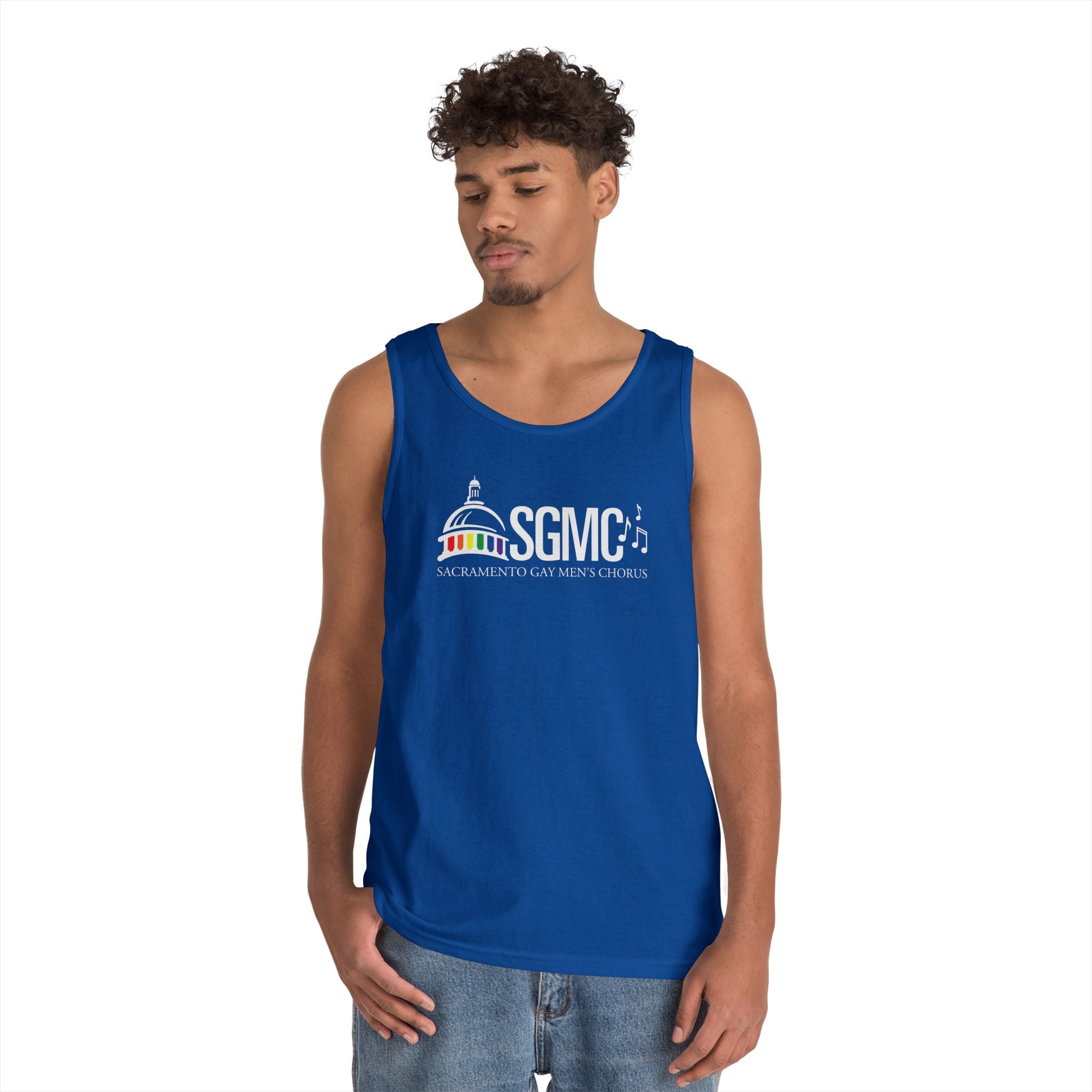 SGMC Rainbow Dome Tank Top — LGBTQ+ Pride Capitol Tee