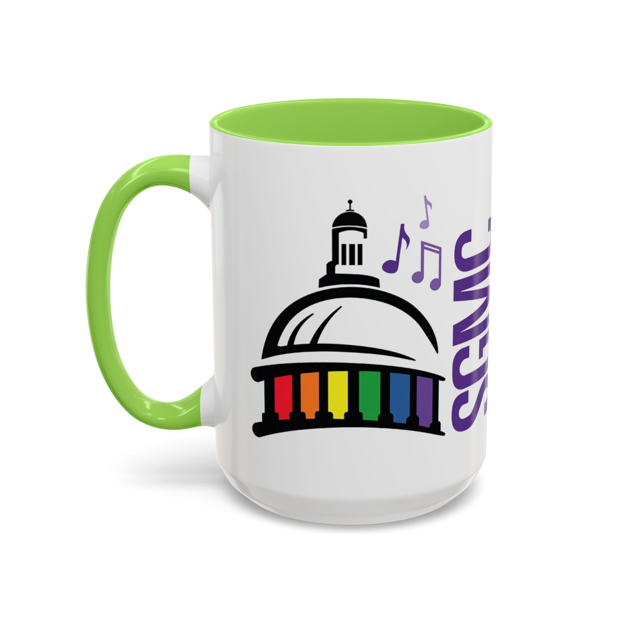 SGMC  Mug – Music Notes Ceramic Coffee Cup (11oz/15oz)