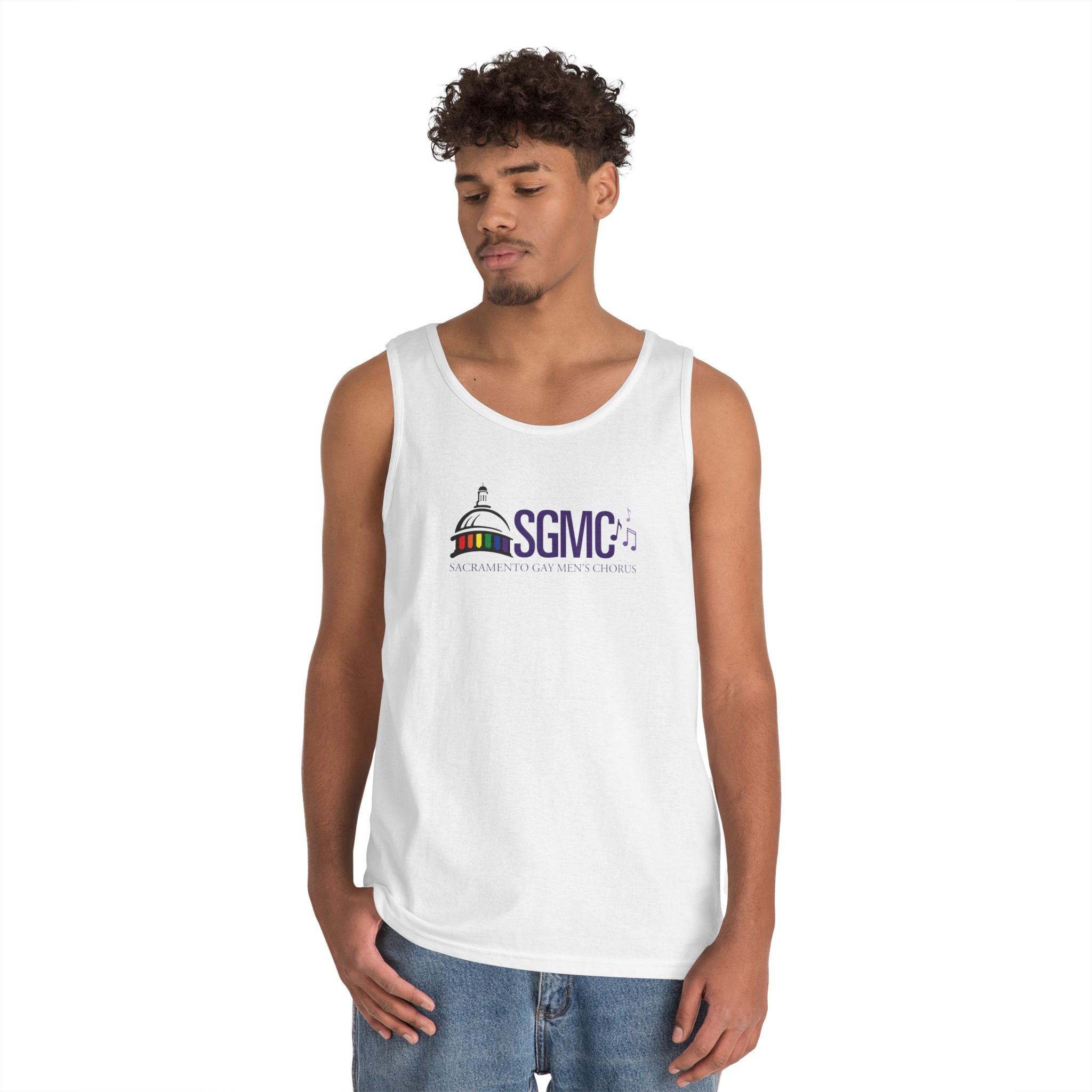 SGMC Rainbow Dome Tank Top — LGBTQ+ Pride Capitol Tee