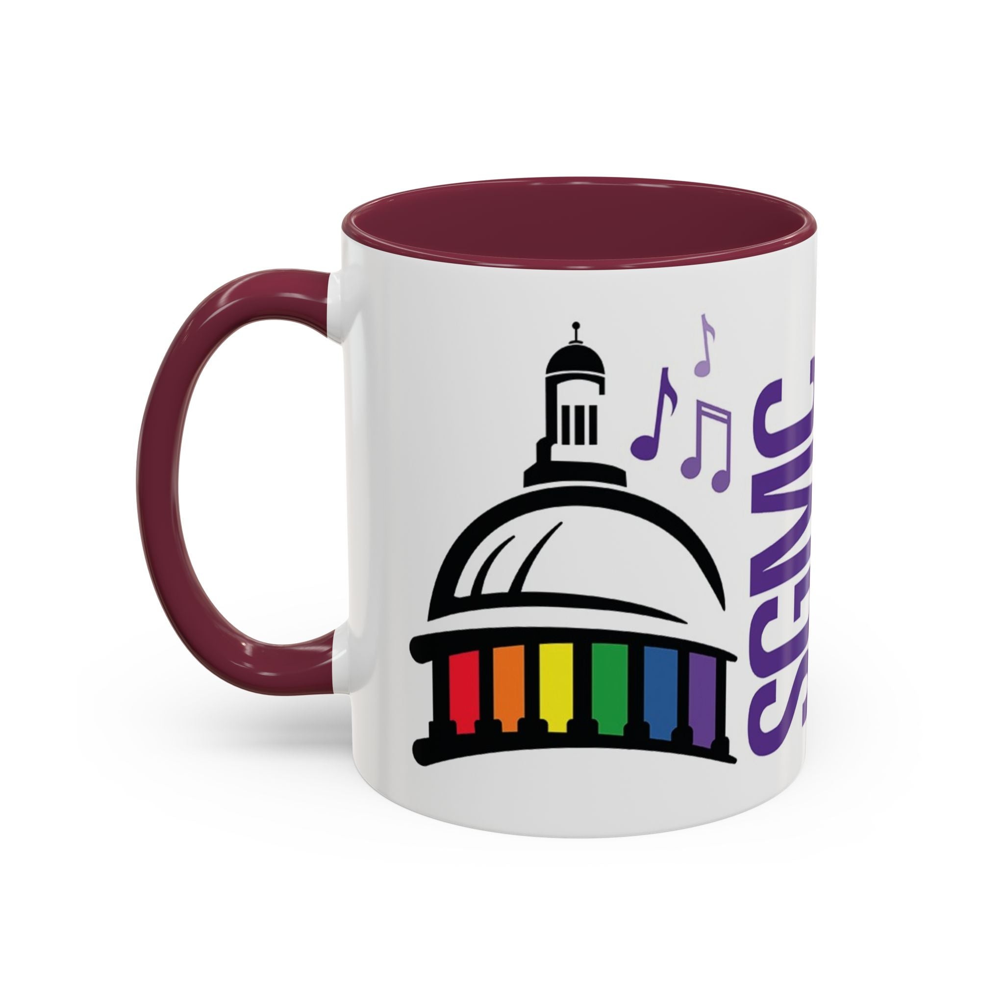 SGMC  Mug – Music Notes Ceramic Coffee Cup (11oz/15oz)