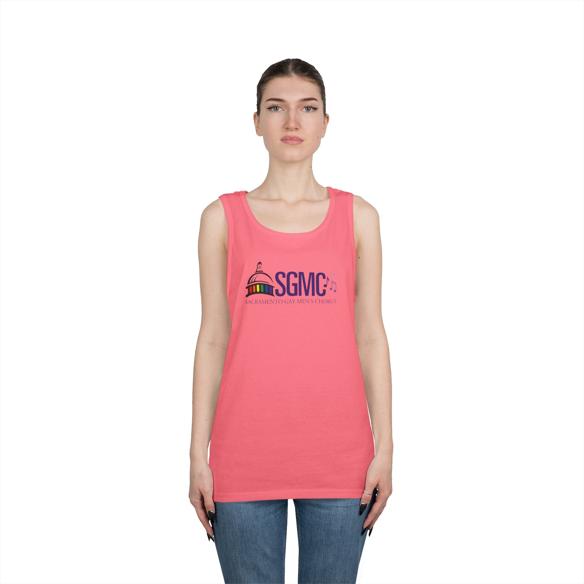 SGMC Rainbow Dome Tank Top — LGBTQ+ Pride Capitol Tee