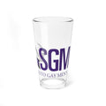 Sacramento Gay Men's Chorus 16oz Mixing Glass – Rainbow Capitol Pint
