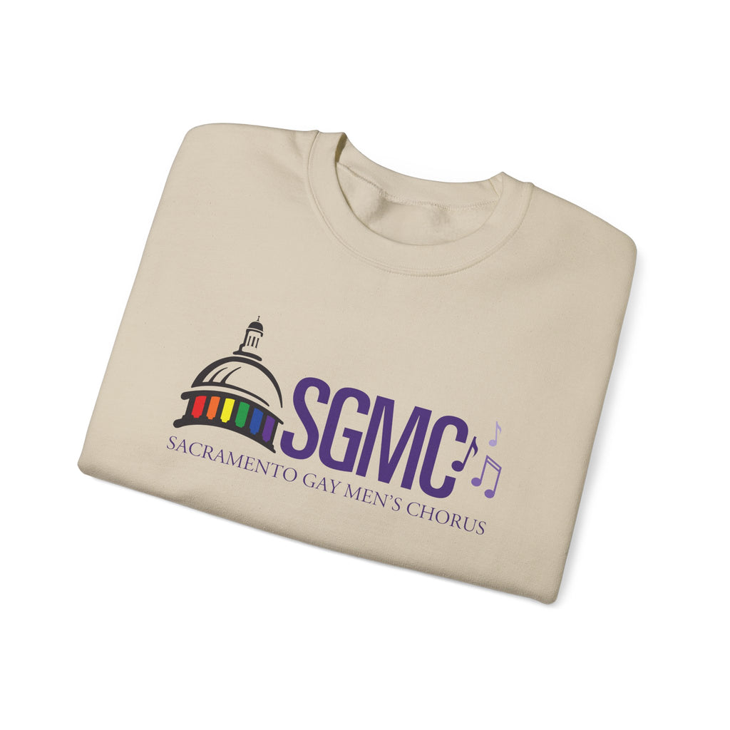 SGMC Rainbow Capitol Crewneck Sweatshirt — Sacramento Gay Men’s Chorus Apparel