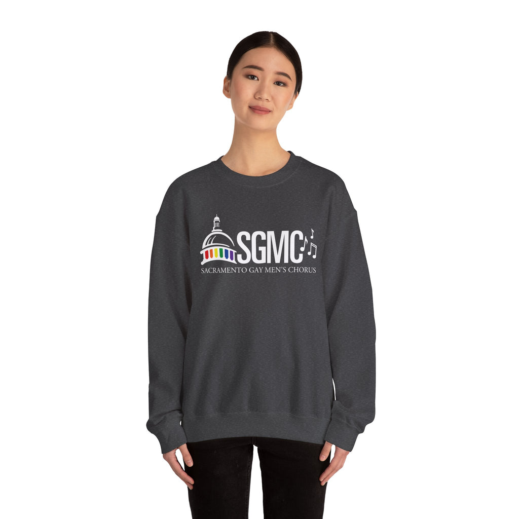SGMC Rainbow Capitol Crewneck Sweatshirt — Sacramento Gay Men’s Chorus Apparel