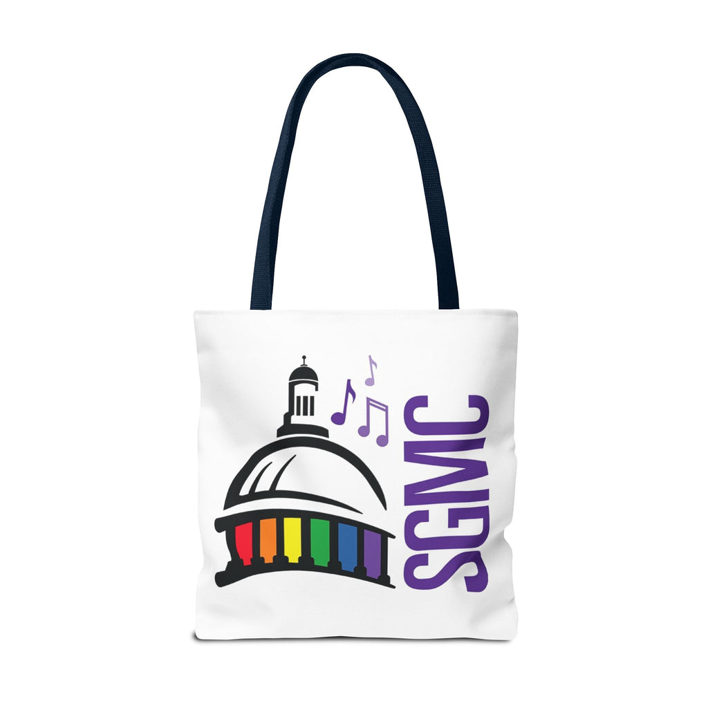 SGMC Rainbow Capitol Tote Bag – Music Notes Pride Tote