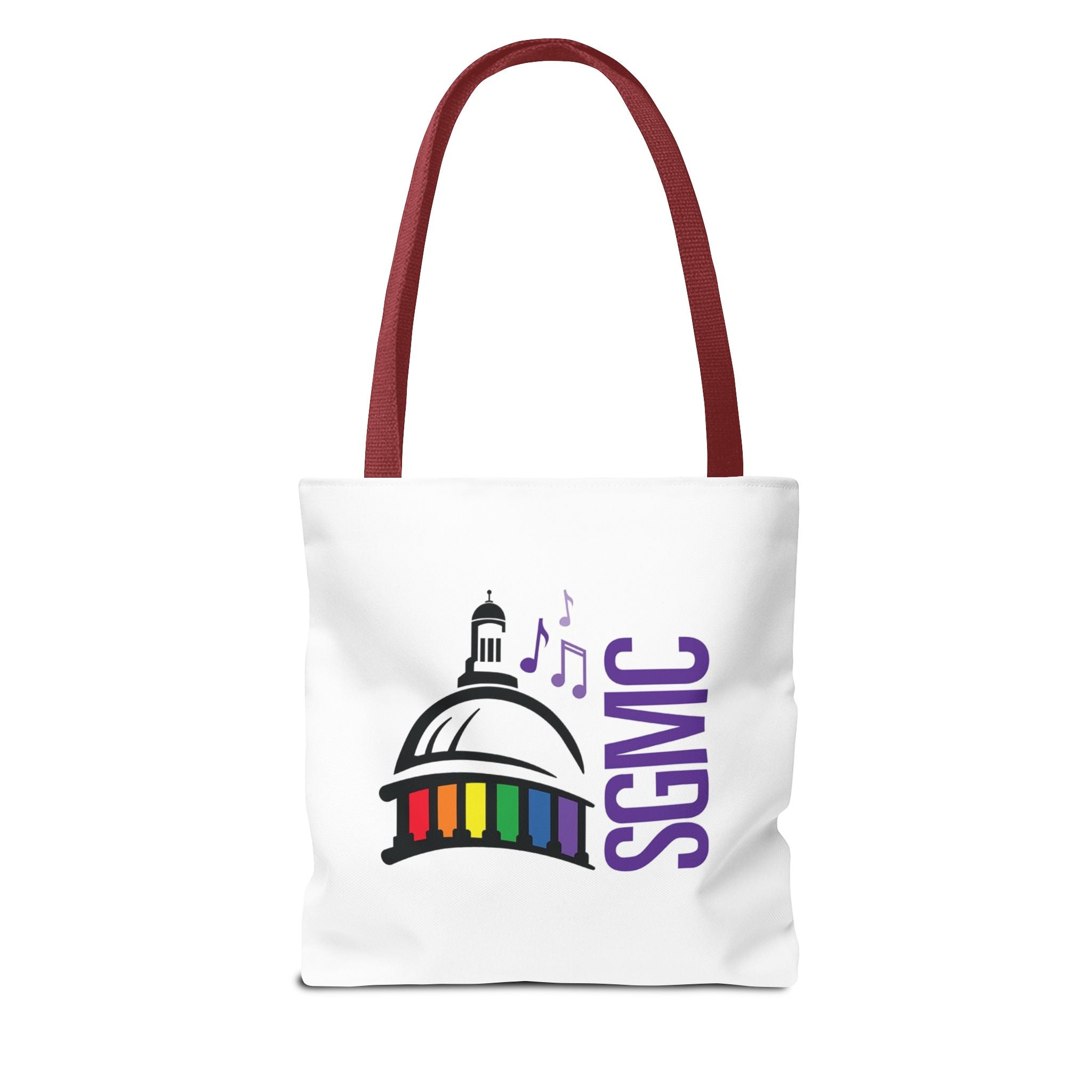 SGMC Rainbow Capitol Tote Bag – Music & Pride Canvas Tote