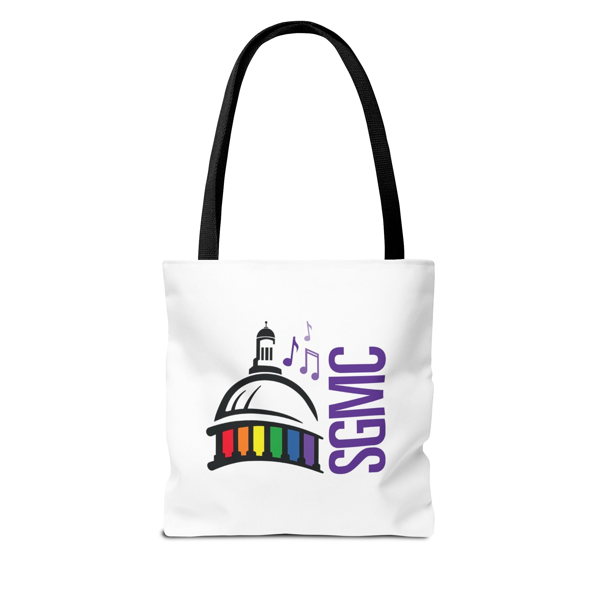 SGMC Rainbow Capitol Tote Bag – Music & Pride Canvas Tote