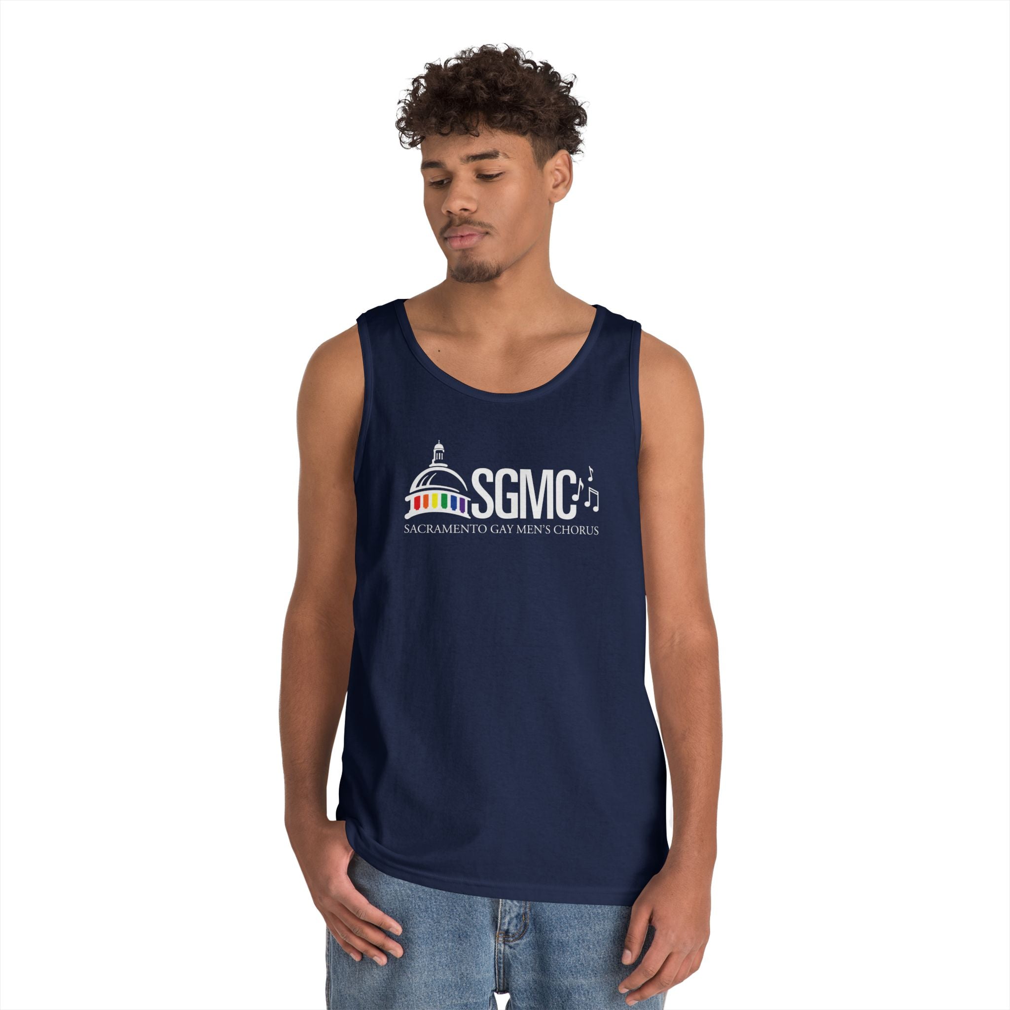 SGMC Rainbow Dome Tank Top — LGBTQ+ Pride Capitol Tee