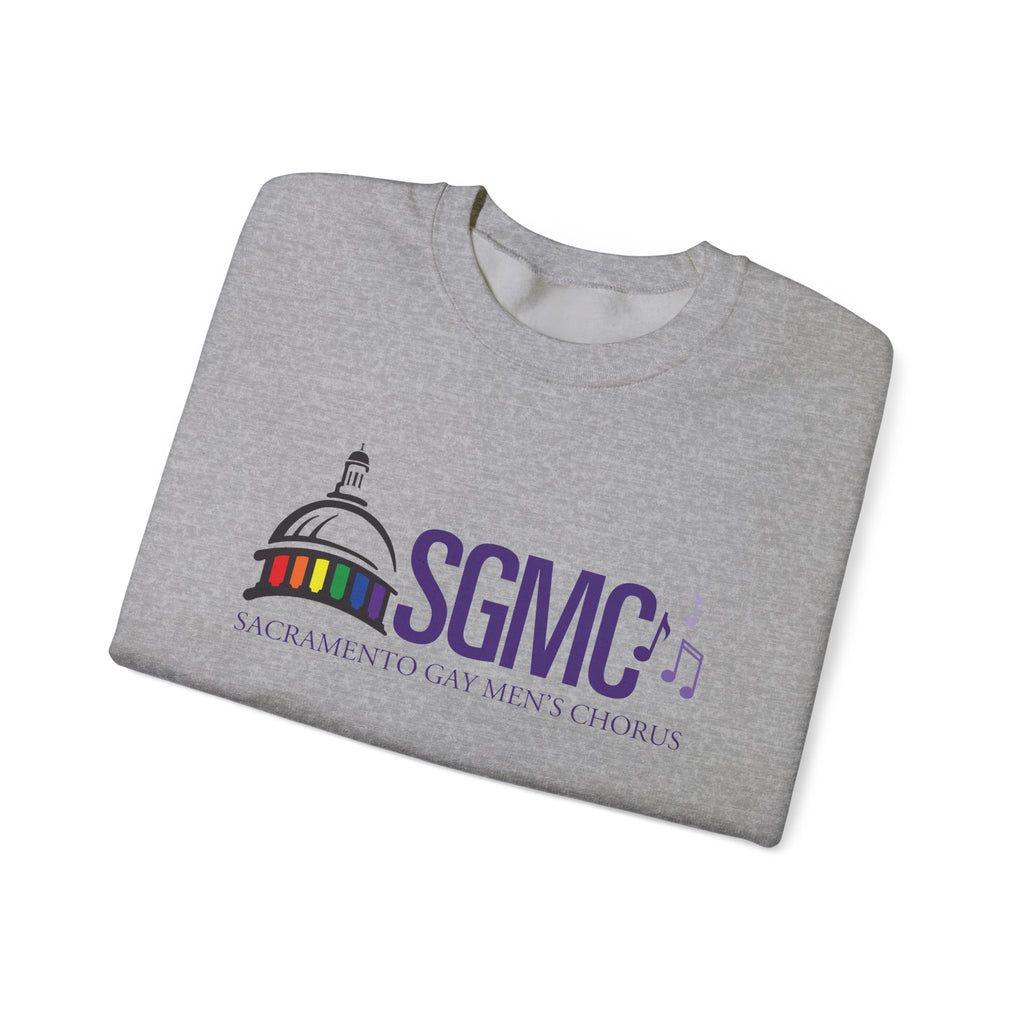 SGMC Rainbow Capitol Crewneck Sweatshirt — Sacramento Gay Men’s Chorus Apparel