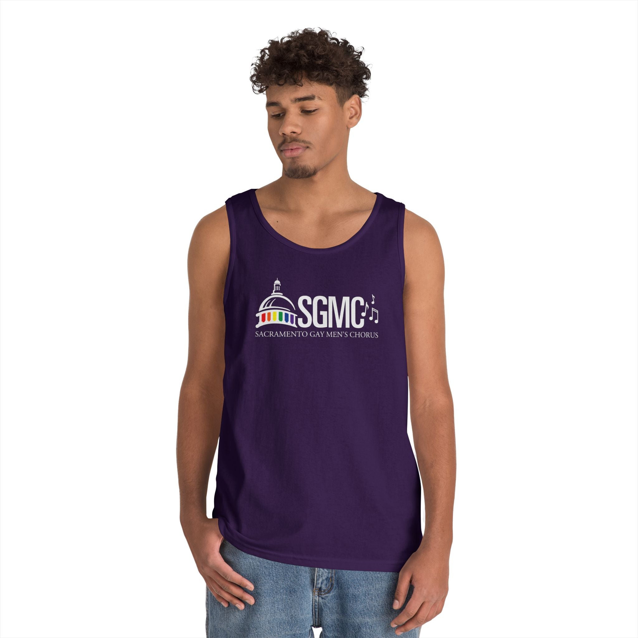 SGMC Rainbow Dome Tank Top — LGBTQ+ Pride Capitol Tee