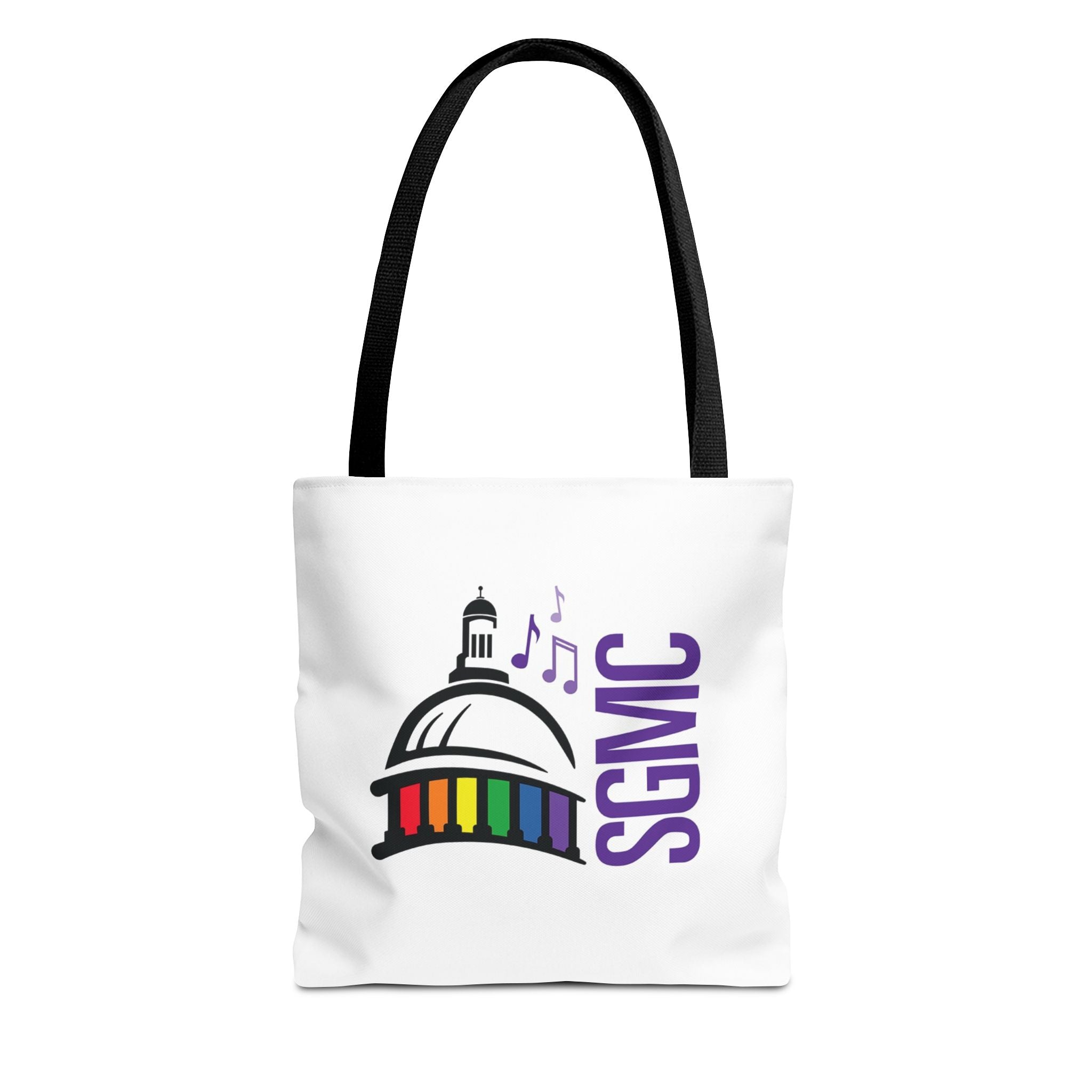 SGMC Rainbow Capitol Tote Bag – Music & Pride Canvas Tote