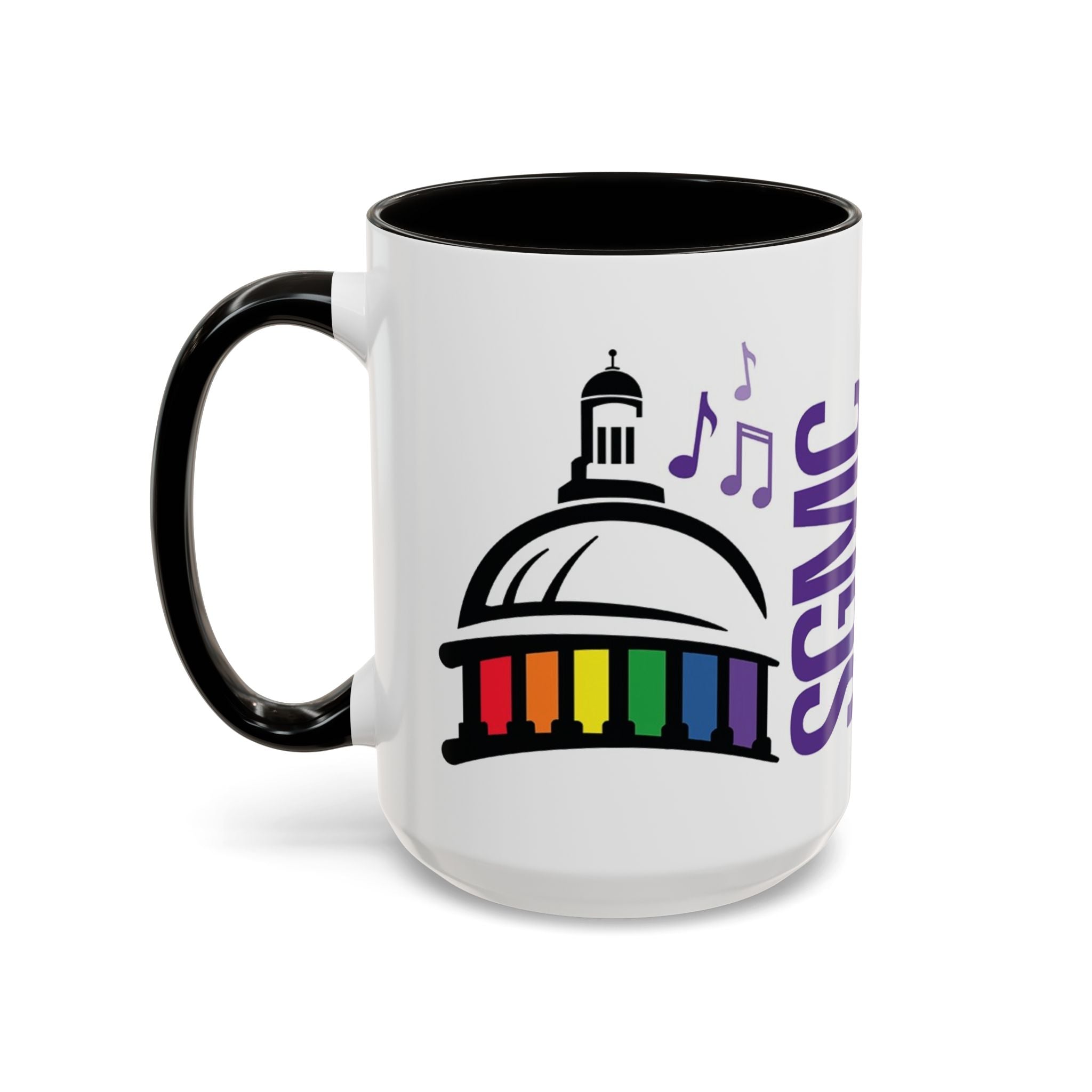 SGMC  Mug – Music Notes Ceramic Coffee Cup (11oz/15oz)