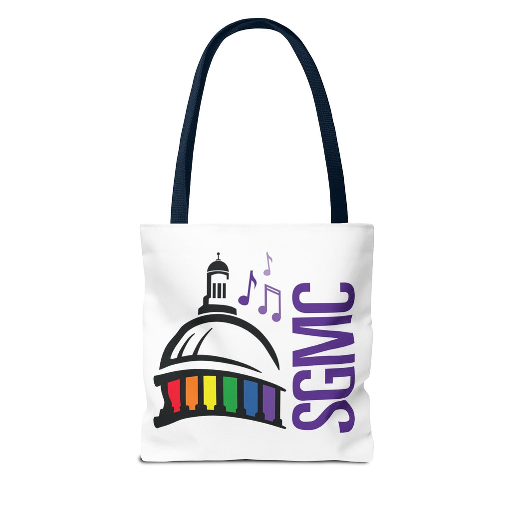 SGMC Rainbow Capitol Tote Bag – Music Notes Pride Tote