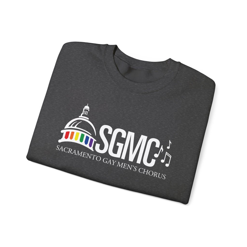 SGMC Rainbow Capitol Crewneck Sweatshirt — Sacramento Gay Men’s Chorus Apparel