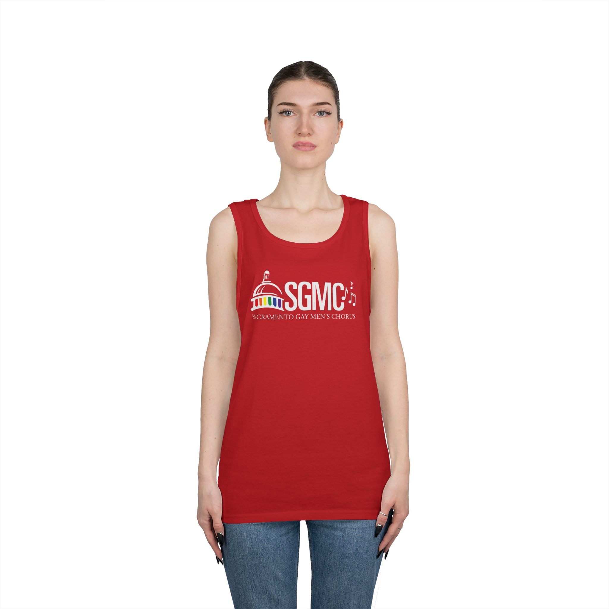 SGMC Rainbow Dome Tank Top — LGBTQ+ Pride Capitol Tee