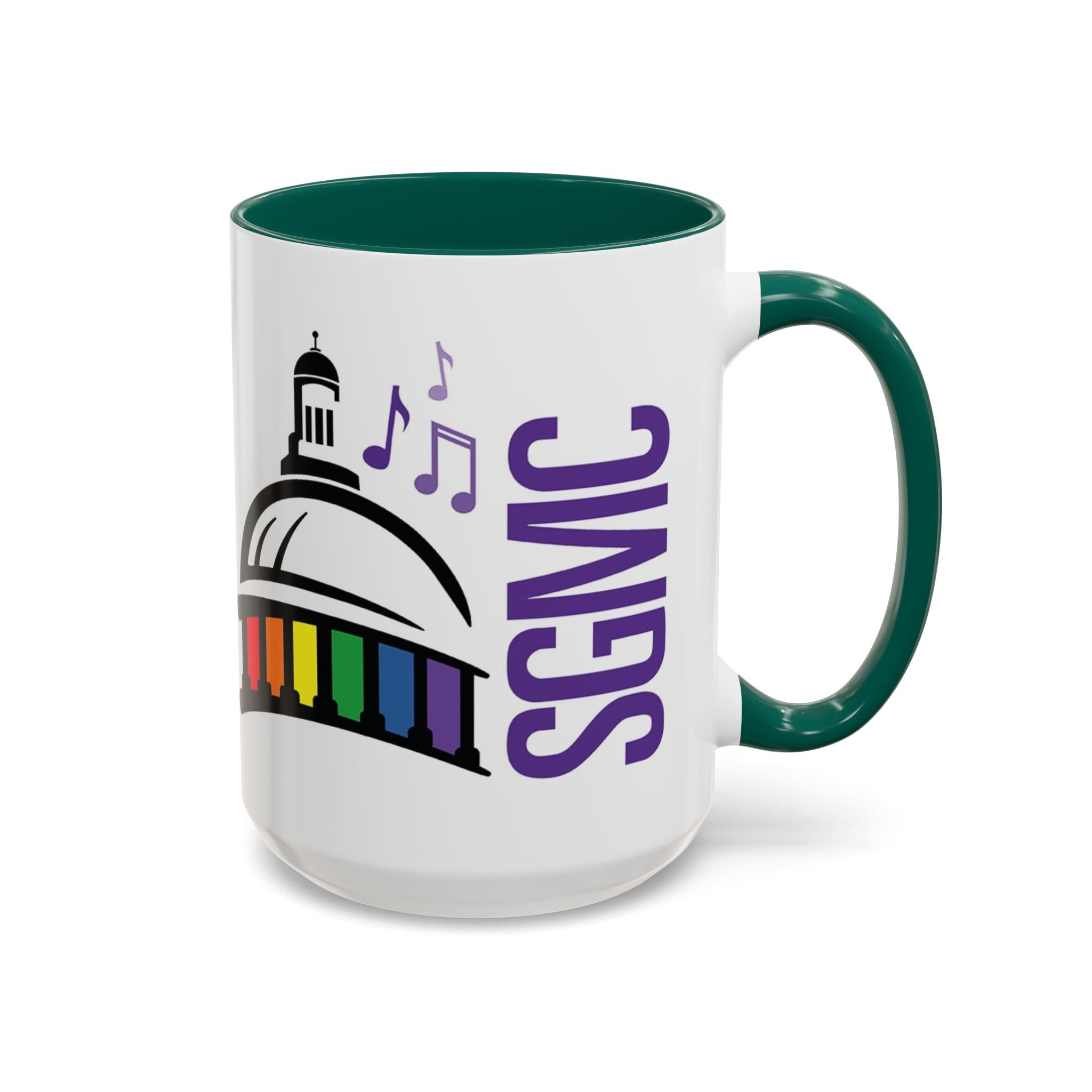 SGMC  Mug – Music Notes Ceramic Coffee Cup (11oz/15oz)