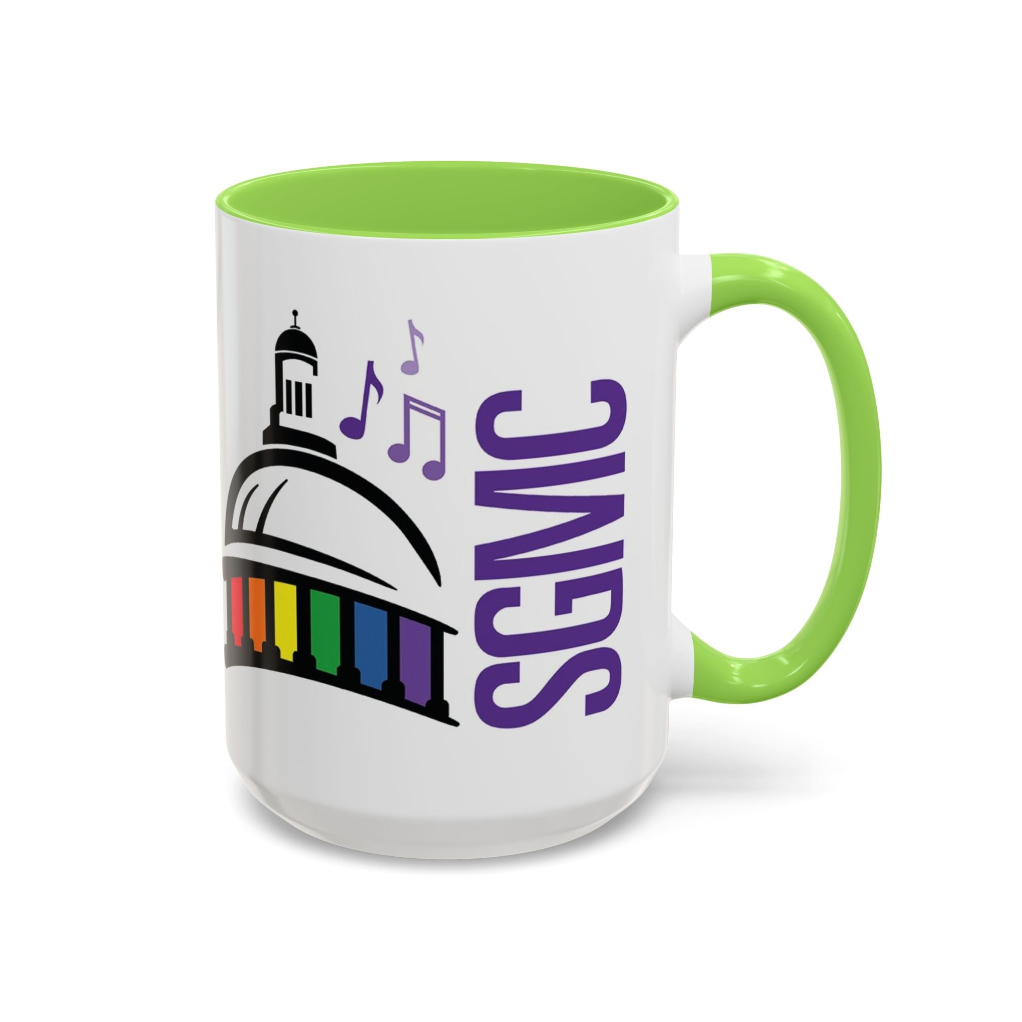SGMC  Mug – Music Notes Ceramic Coffee Cup (11oz/15oz)