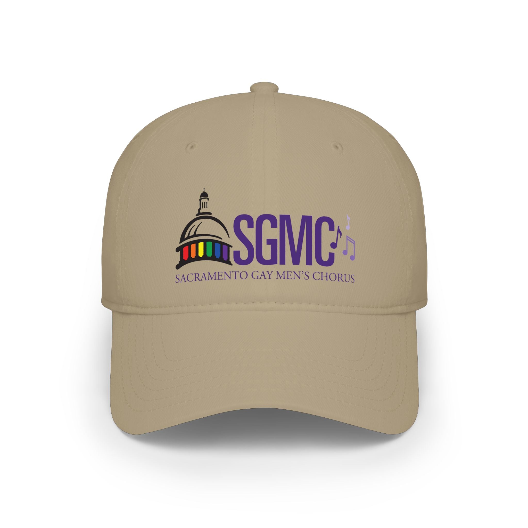 SGMC Logo Baseball Cap – Low Profile Red Hat for Musicians & Choir Supporters