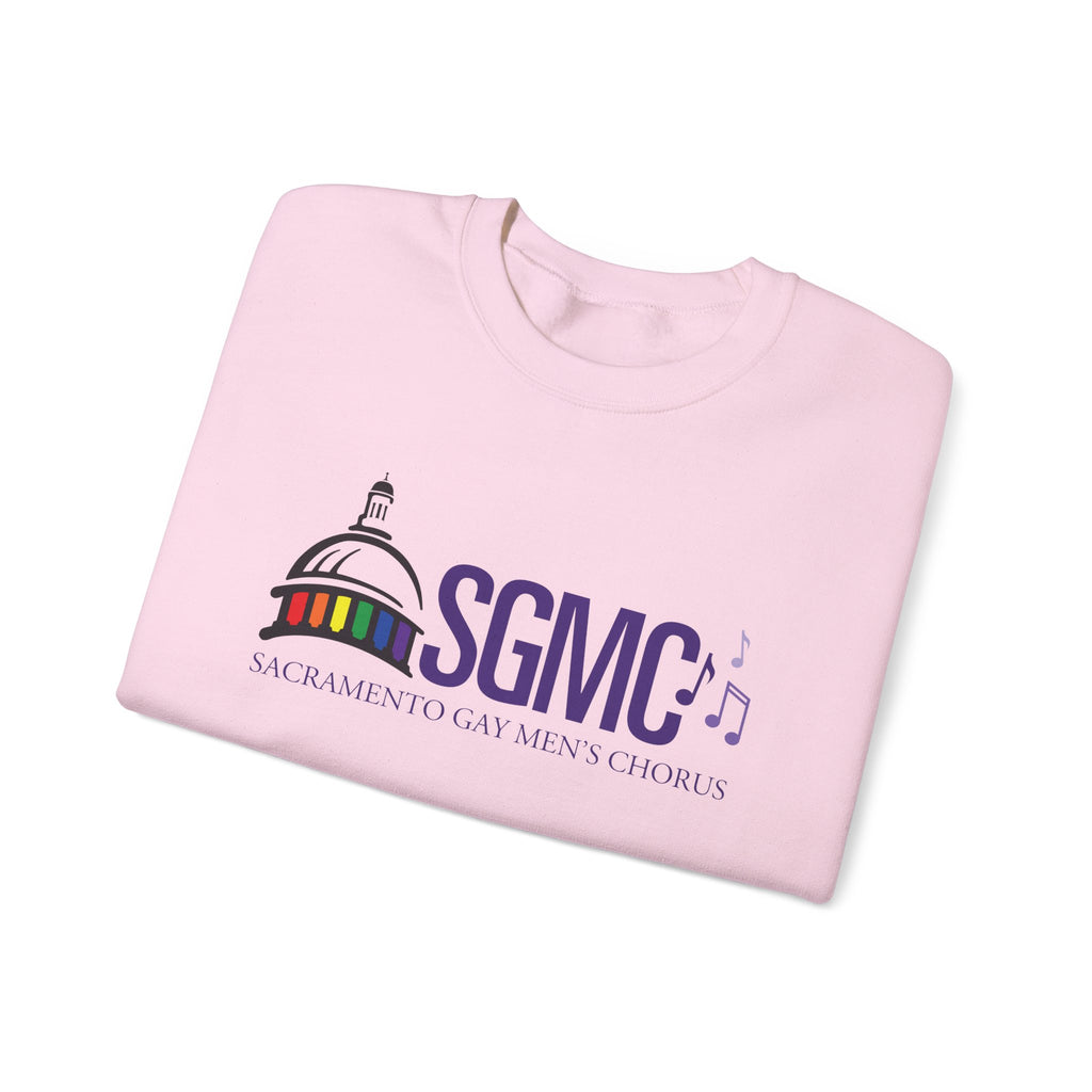 SGMC Rainbow Capitol Crewneck Sweatshirt — Sacramento Gay Men’s Chorus Apparel