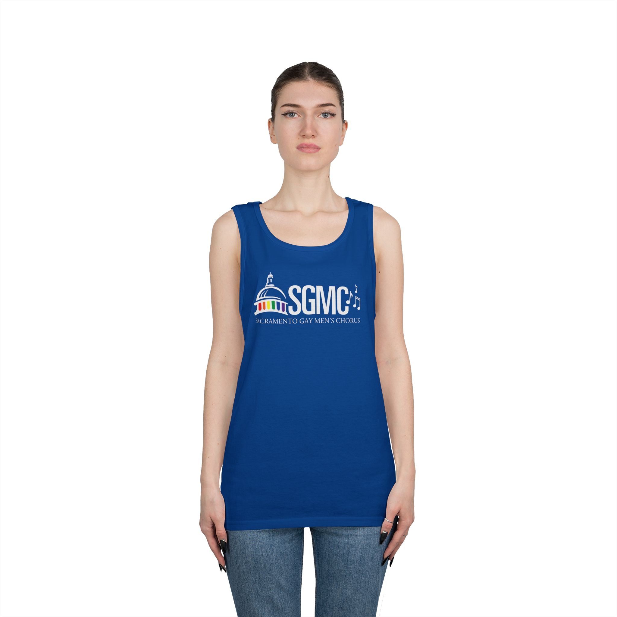 SGMC Rainbow Dome Tank Top — LGBTQ+ Pride Capitol Tee