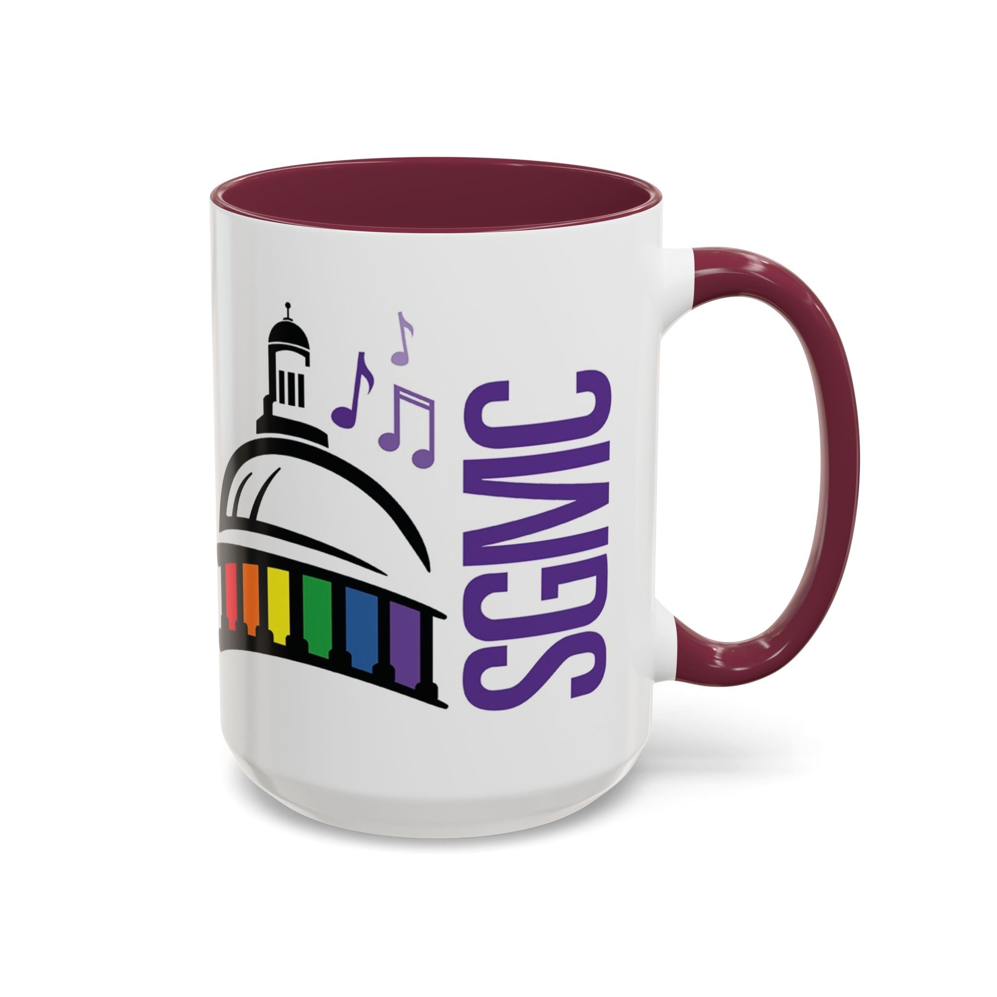 SGMC  Mug – Music Notes Ceramic Coffee Cup (11oz/15oz)