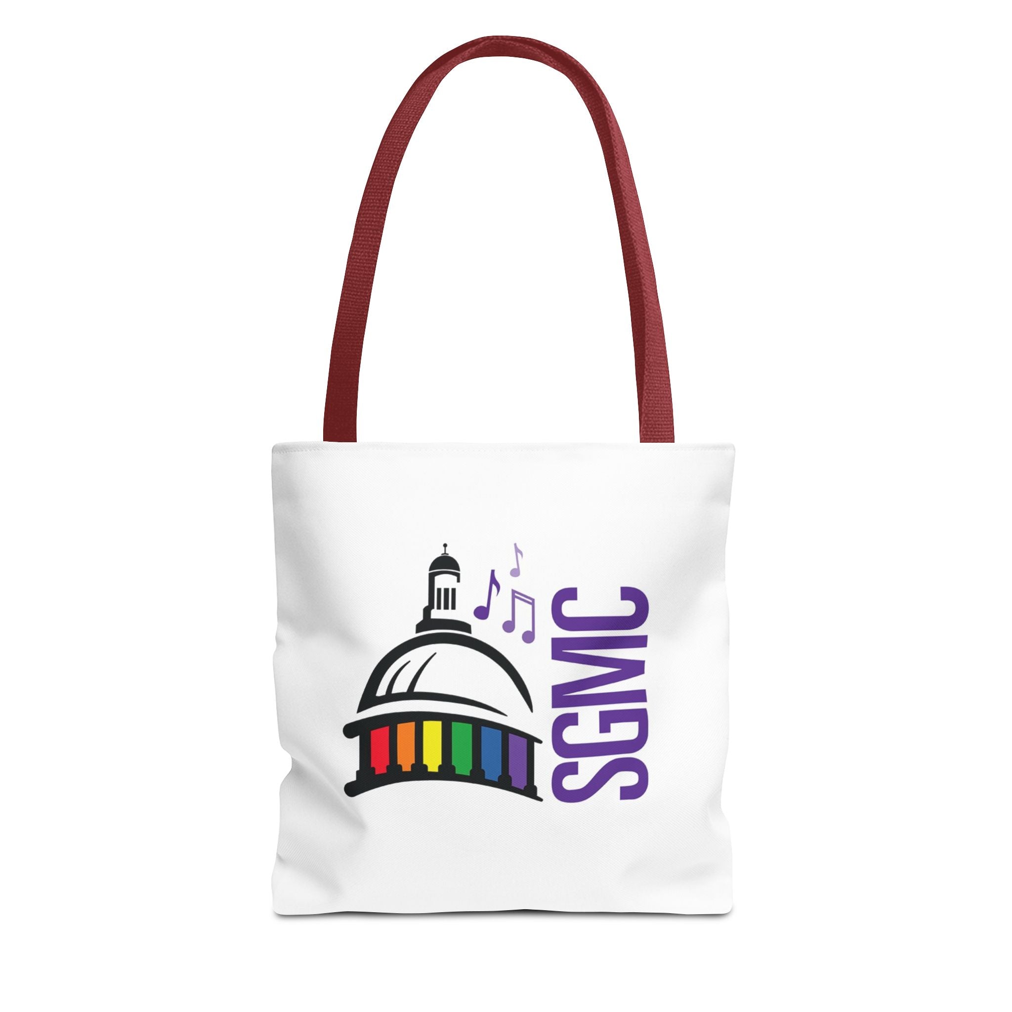 SGMC Rainbow Capitol Tote Bag – Music & Pride Canvas Tote