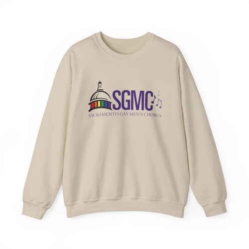 SGMC Rainbow Capitol Crewneck Sweatshirt — Sacramento Gay Men’s Chorus Apparel