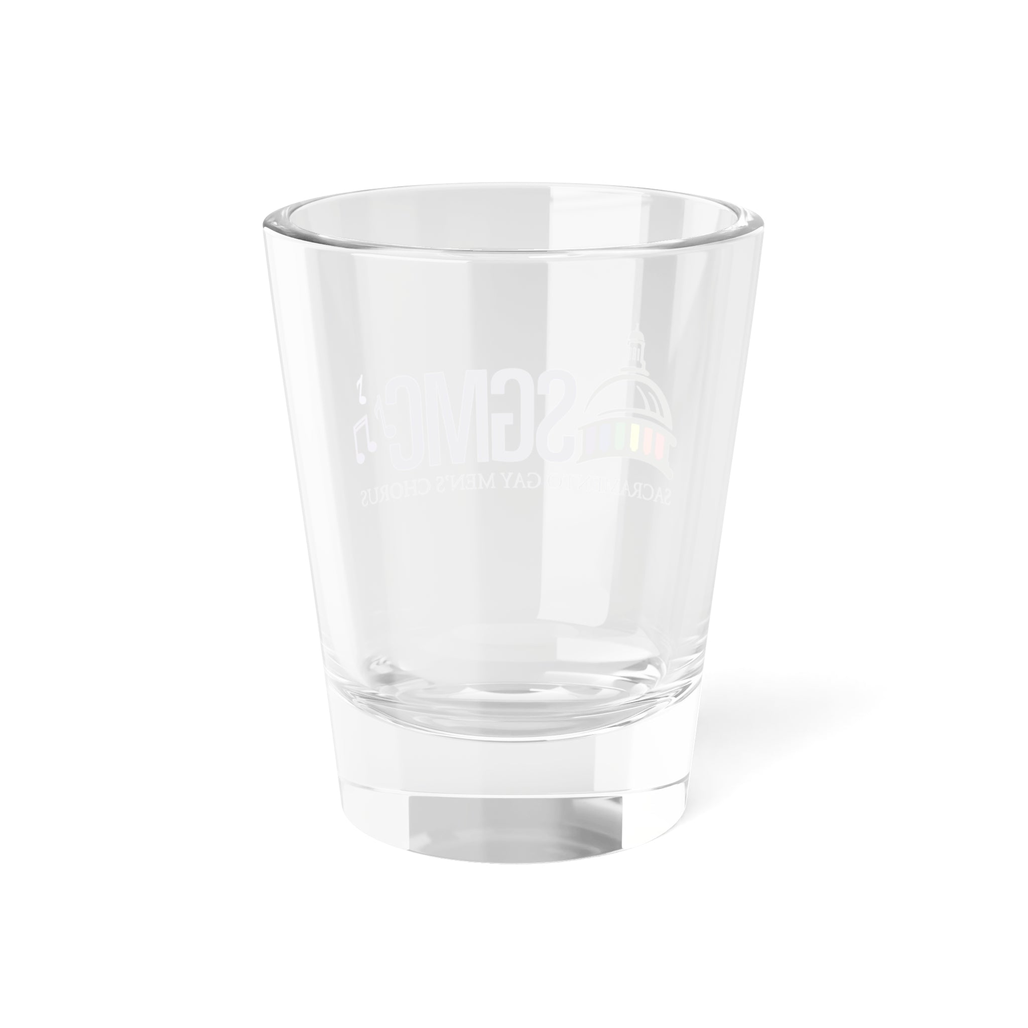 Capitol Rainbow Shot Glass — SGMC Pride 1.5oz