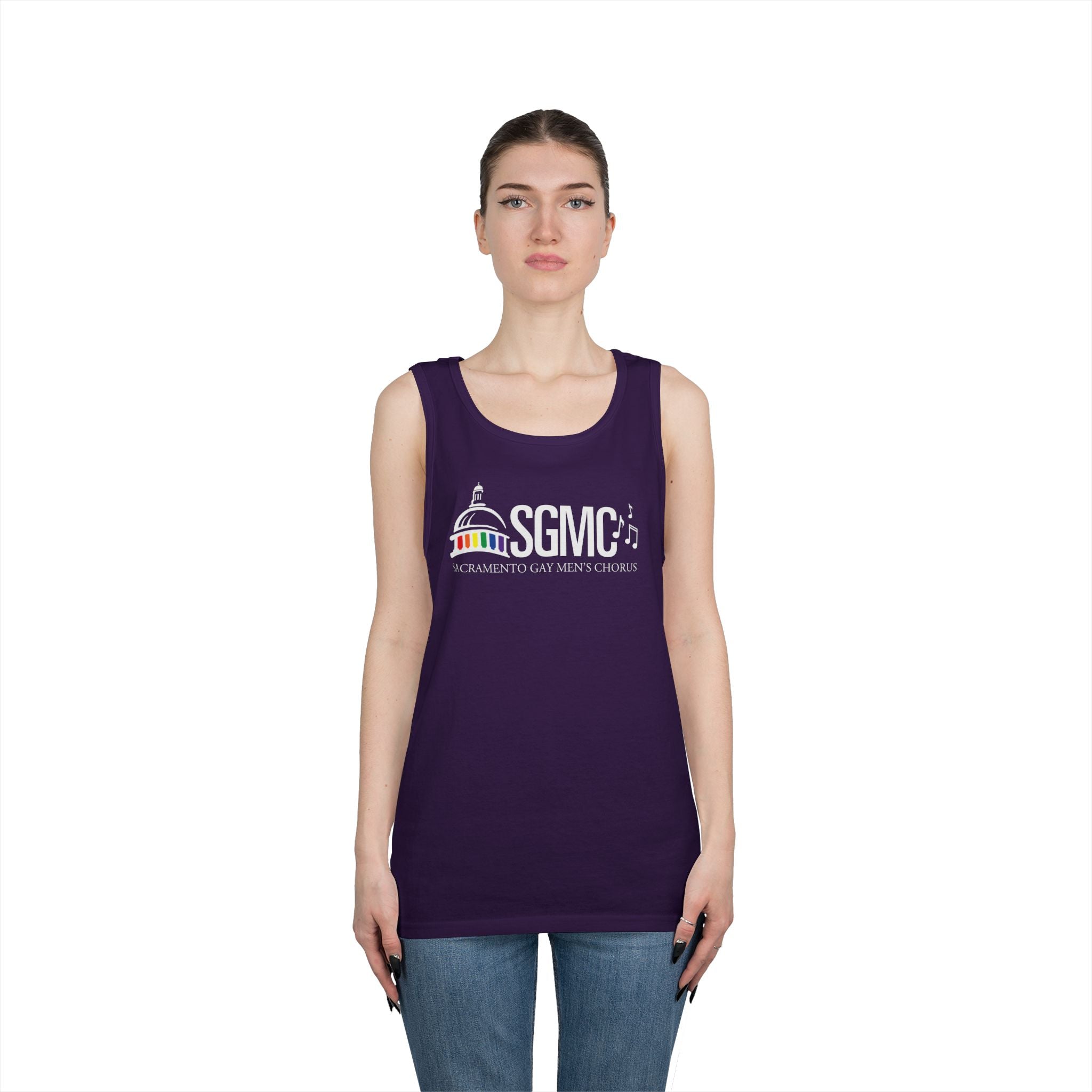SGMC Rainbow Dome Tank Top — LGBTQ+ Pride Capitol Tee