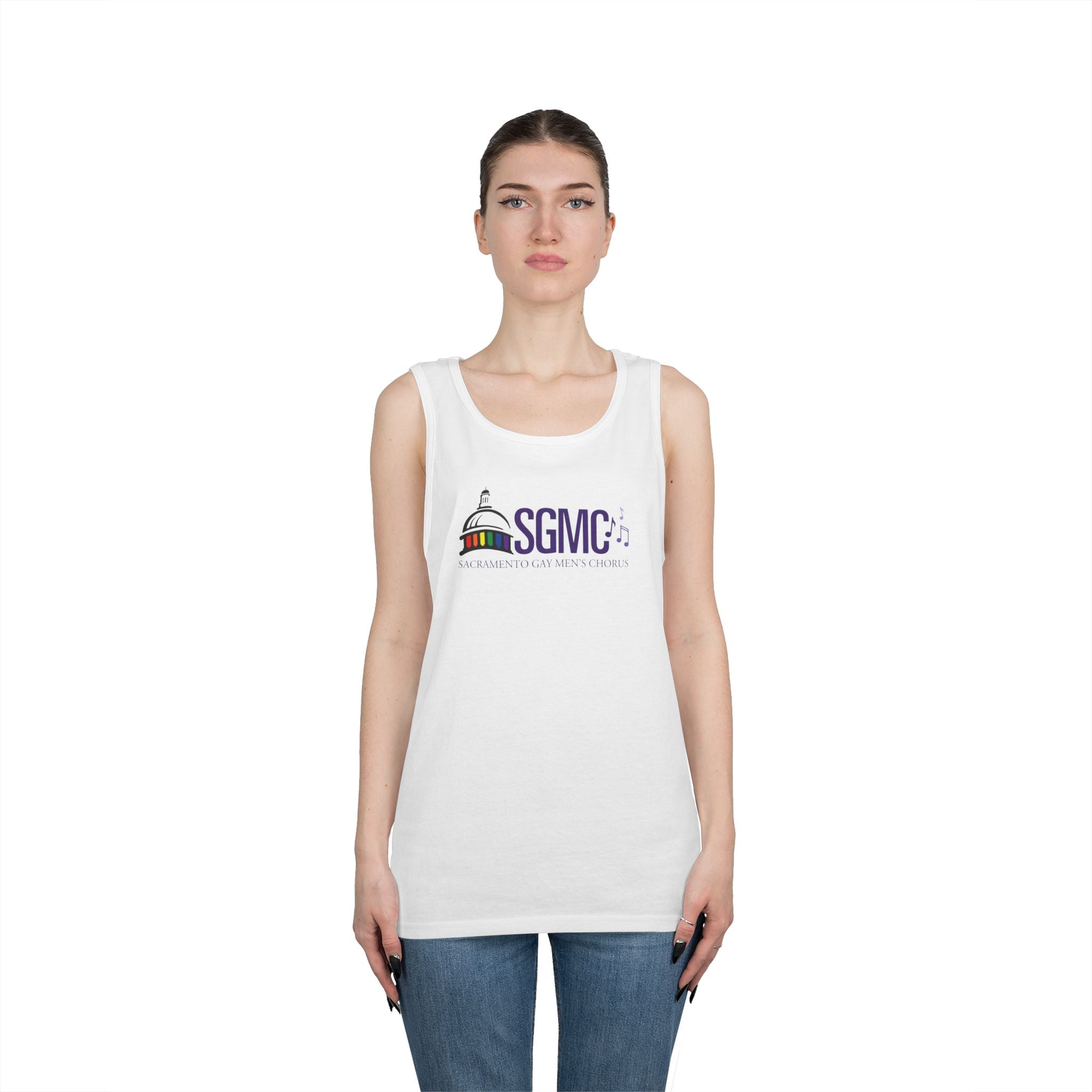 SGMC Rainbow Dome Tank Top — LGBTQ+ Pride Capitol Tee