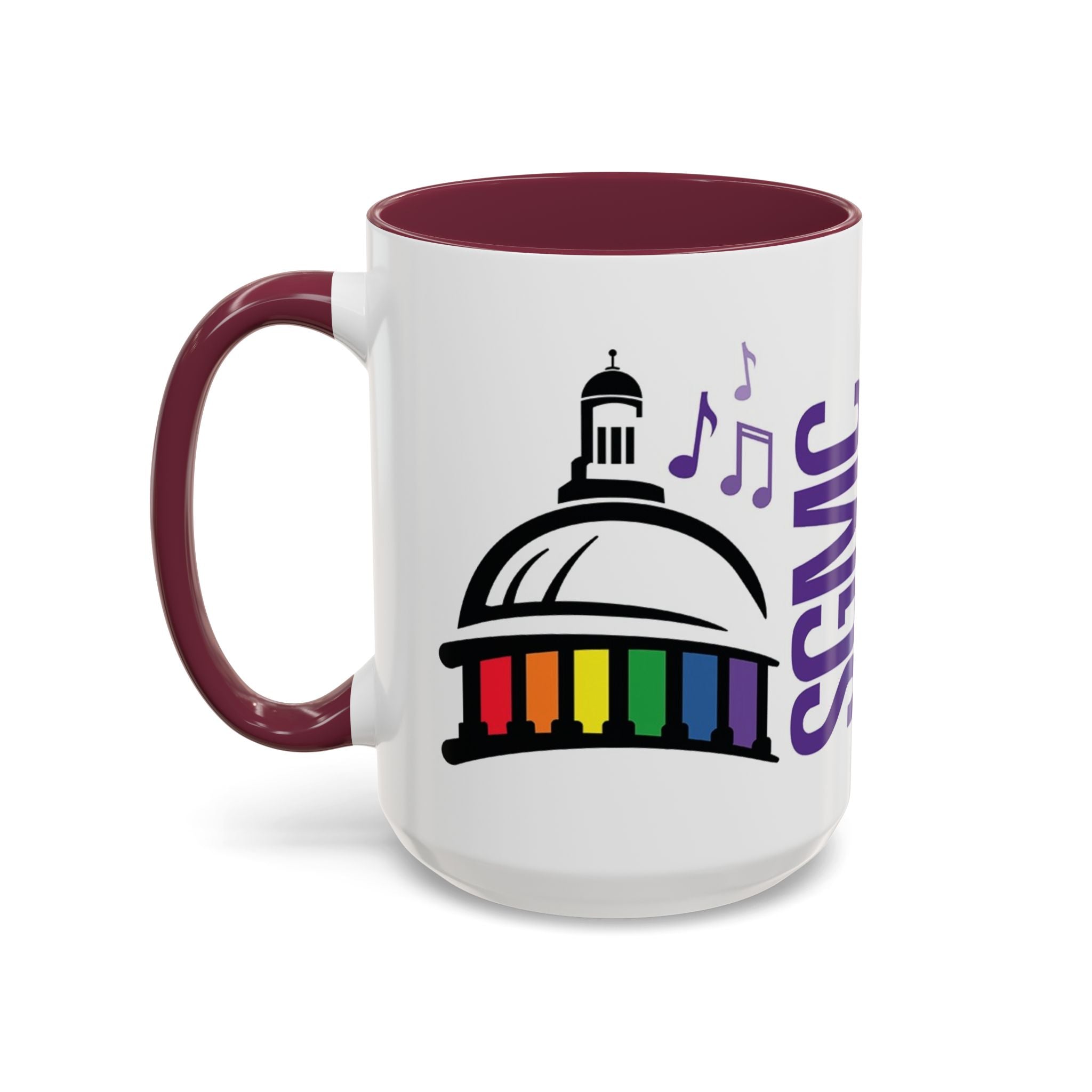 SGMC  Mug – Music Notes Ceramic Coffee Cup (11oz/15oz)